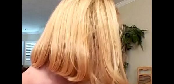  Blonde slut with perfect tits Nadia Hilton fucks her girlfriend Majesstic with strapon